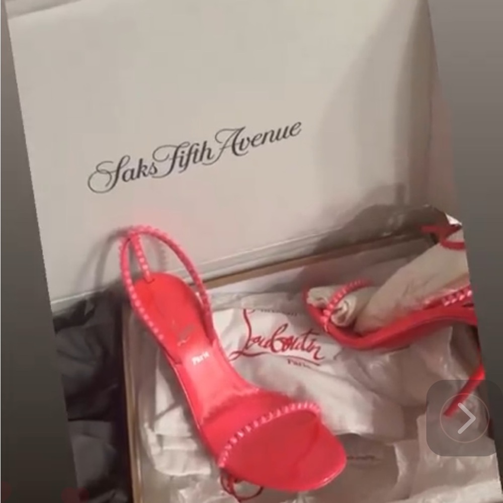 Pink so me red bottoms